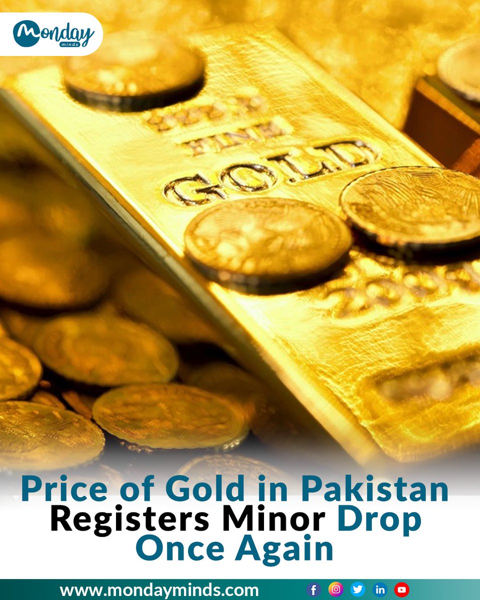 Read More: mondayminds.com/today-gold-rat… #Mondayminds #Gold #Goldprice #pakistan #Goldratedrop #HareemShah #SamsungUnpacked #BabarAzam #CareTakerPM #SHAMEONYOU #JudgeDilawar #HafeezSheikh