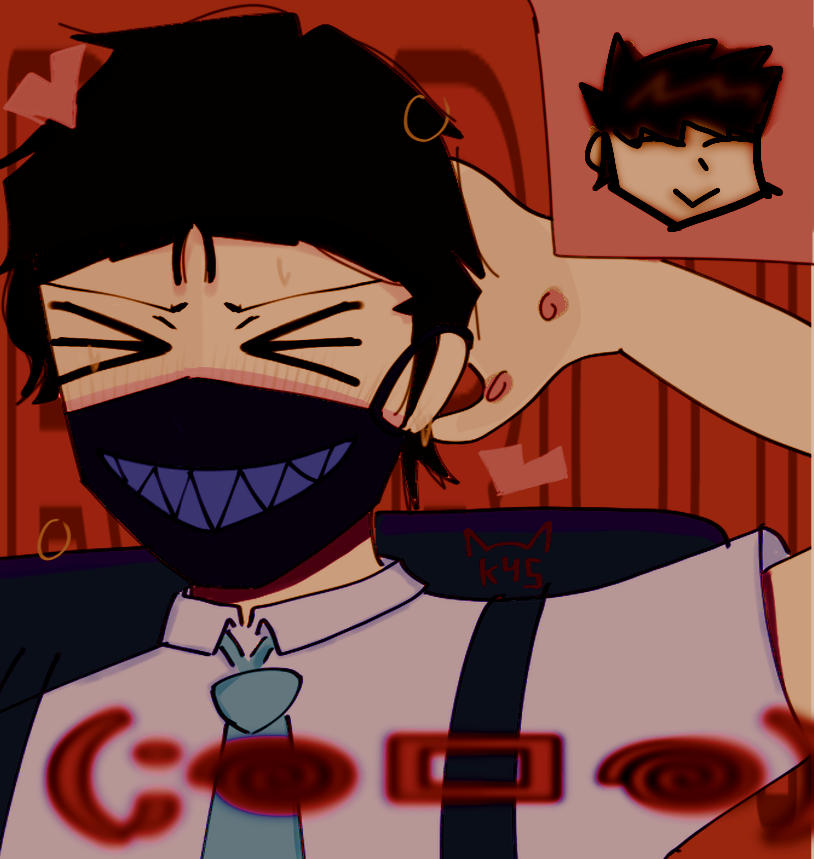 1tchyNippl3s's tweet photo. Troublemaker Normal School AU || @GoofyFries_ Fuck i accidently blurred Boby face ㅠㅠ

#RichardBoby https://t.co/dGAB0YTR1M