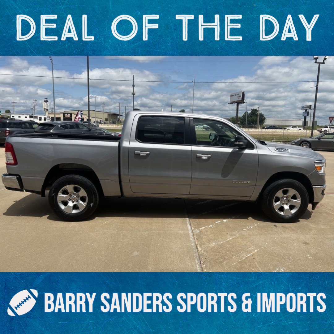 2021 RAM 1500 Big Horn Crew Cab at Barry Sanders Sports & Imports!  #BarrySandersSportsandImports #mooreOK