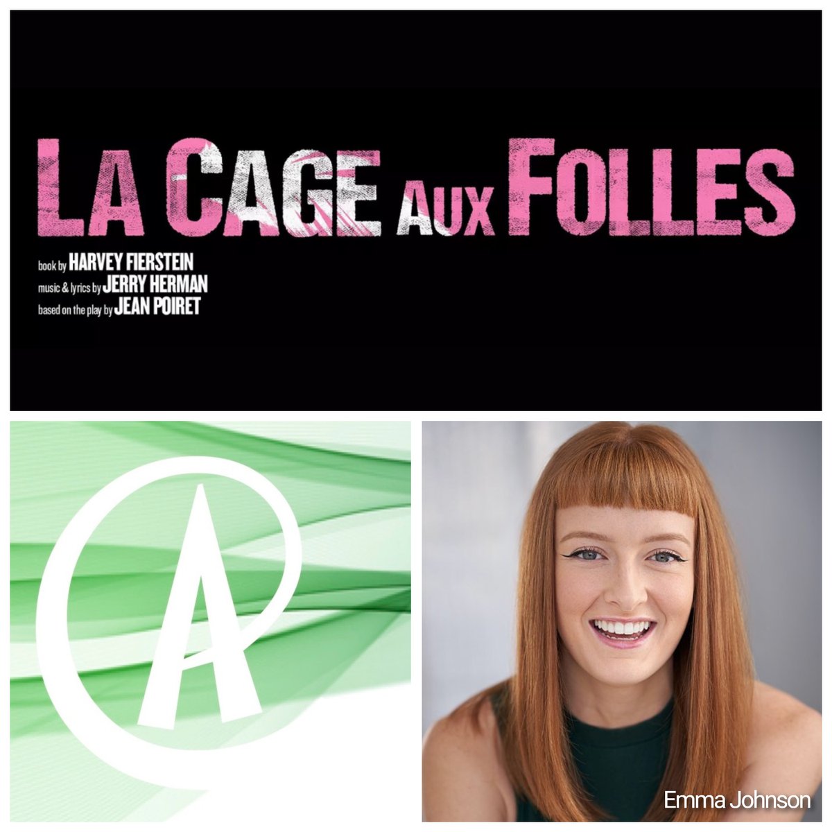AccessLtd's tweet photo. Best wishes to @EJohnson97Xxx for the Press Night of #LaCageAuxFolles @OpenAirTheatre this evening, we look forward to seeing you later!

Casting by: #AmyBall #ArthurCarrington 

https://t.co/stZxr2rV29…📷 https://t.co/n9MdSP964Y