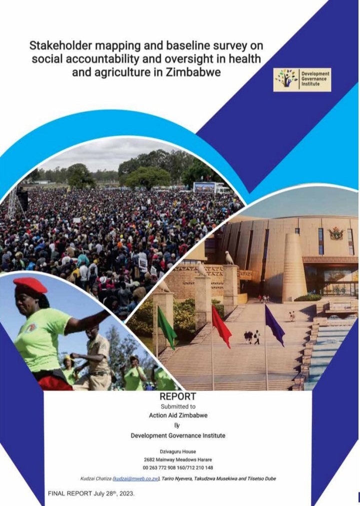 DEGI is concluding a baseline survey and stakeholder mapping on social accountability  and oversight in health and Agriculture in eight selected wards of Binga and Mutoko Districts. The Survey was commissioned by Action Aid Zimbabwe.
