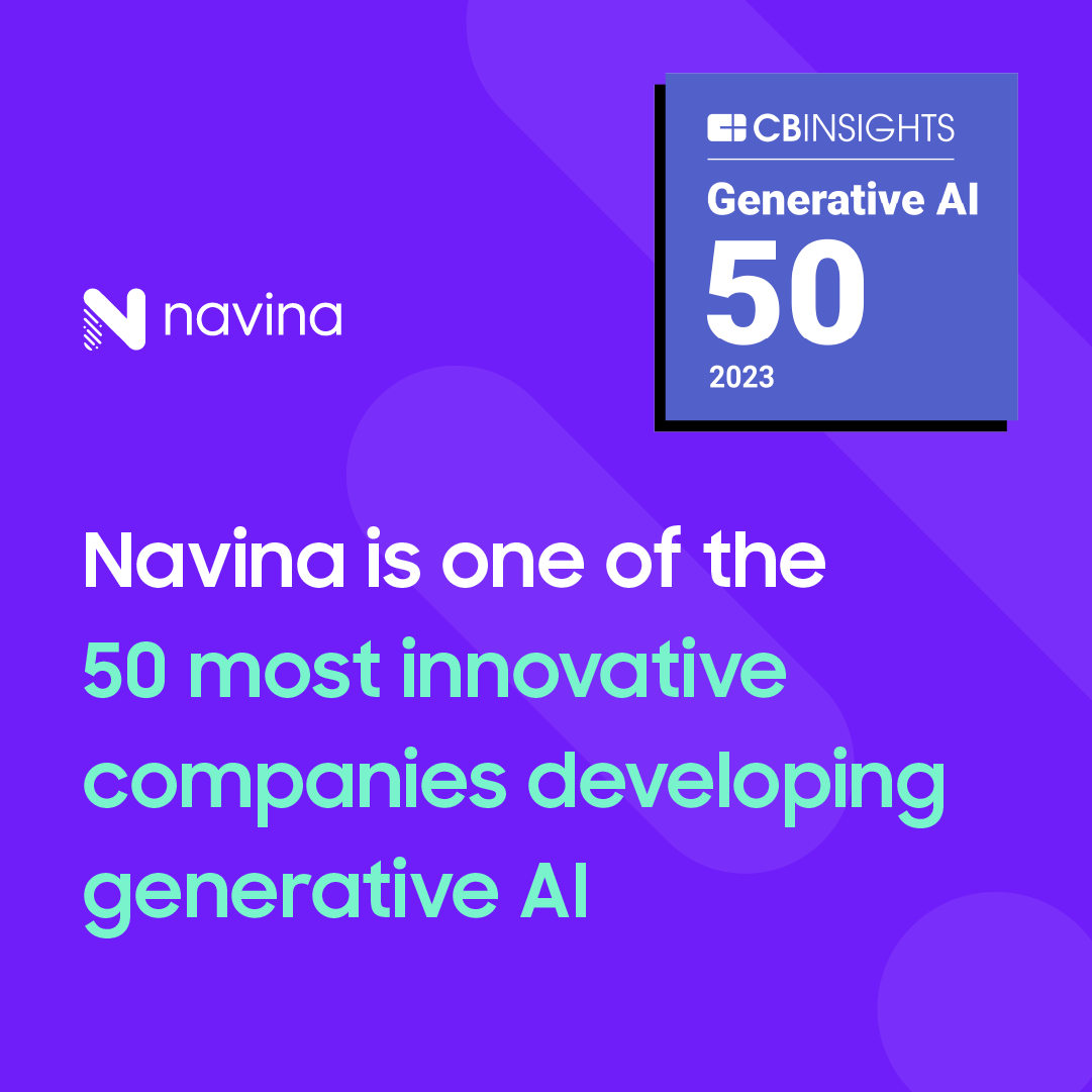 A proud moment for Navina! We've earned a spot in CB Insights' first-ever GenAI 50 ranking, celebrating innovative companies developing generative AI solutions, reaffirming our dedication to revolutionizing healthcare with AI-powered solutions.
Read more: navina.ai/resources/navi…