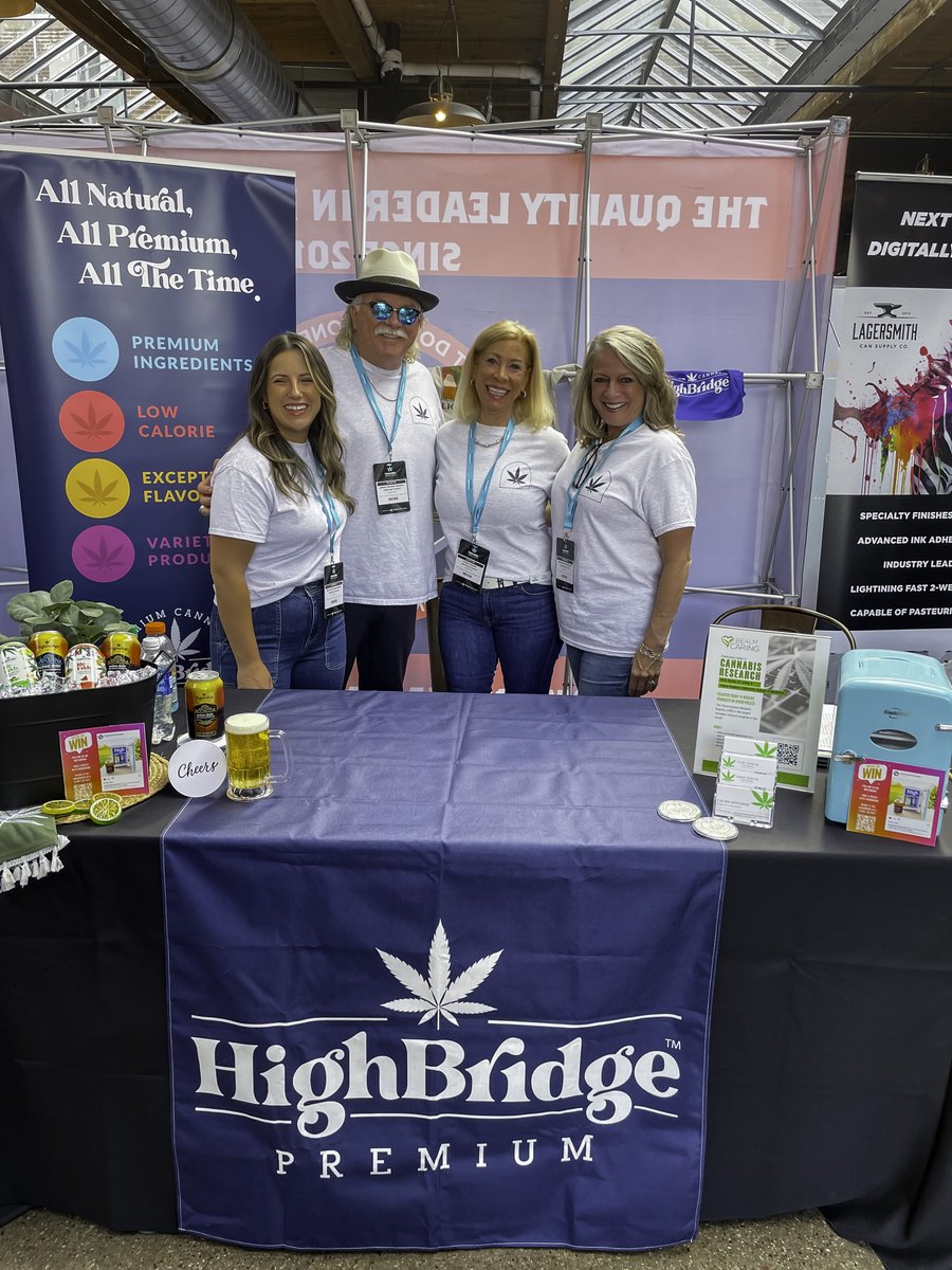 HighBridgePrem's tweet photo. #Chicago, you welcomed us with open arms and elevated #spirits at the @DrinksCannabis! From connecting with fellow #beverage enthusiasts to sharing our #infusedbeverages, every moment was #brewing with excitement. Here’s to a sip of #success and a #toast to the #future, #cheers! https://t.co/RvE7A8Bd6G