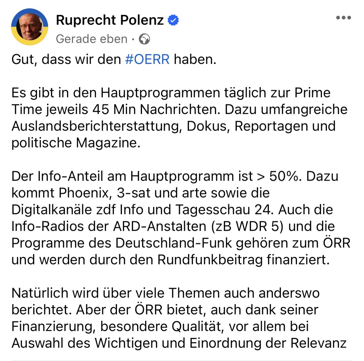 Ruprecht Polenz🇪🇺 tweet media