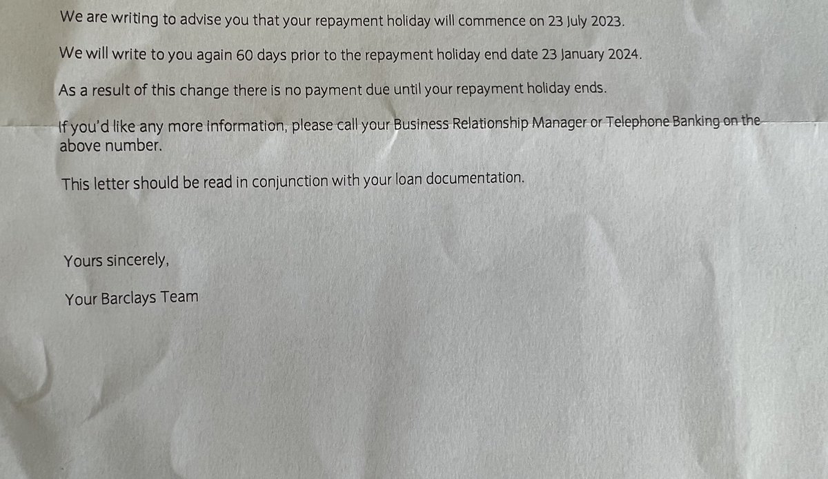 HTAdventureCo's tweet image. Thanks @Barclays for adding stress something I don’t want to be dealing with at the same time as sorting out my wife’s funeral arrangements. Thanks for passing this onto your credit service, I was put on payment holiday in June to care for my wife through her four brain tumours
