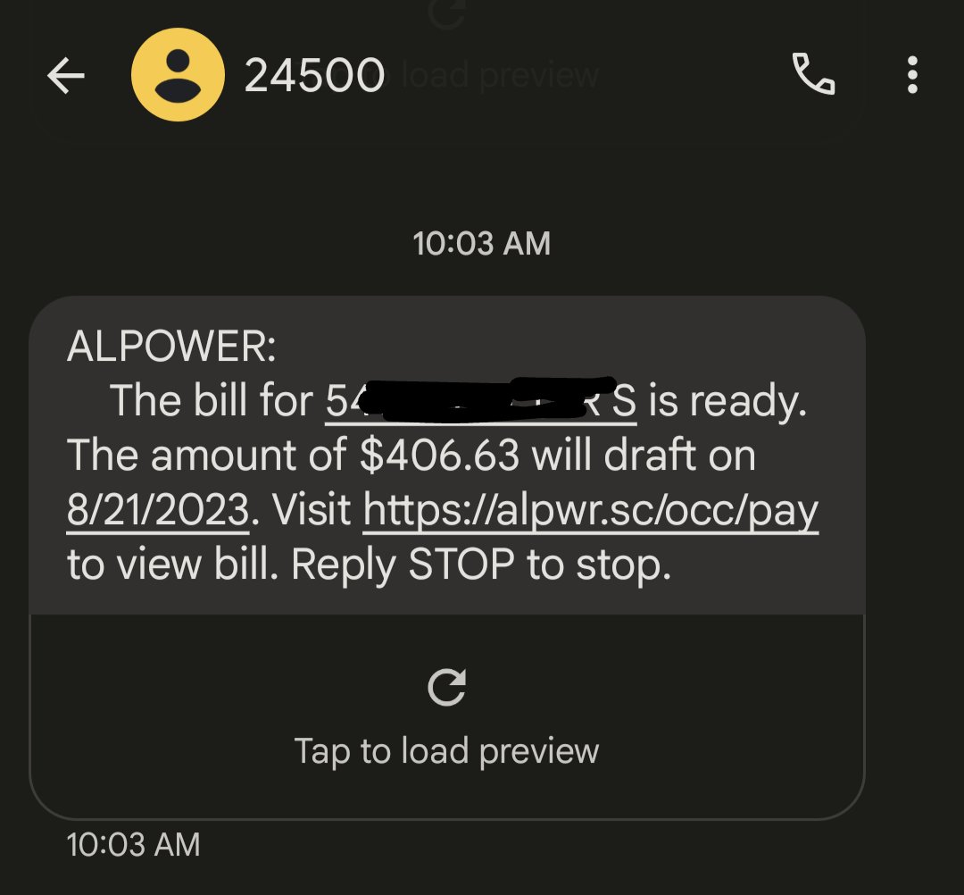 zdsearcy's tweet photo. Maybe this is standard, but I love that my power provider thought to send me a birthday text today ♥️♥️ https://t.co/wnKhehXVnY