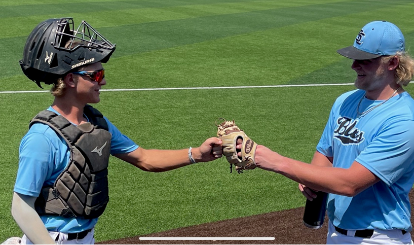 westurban's tweet photo. Brothers playing in the National Baseball Congress World Series
#thebestplaywest #scblues https://t.co/gZFLXfo5Qk