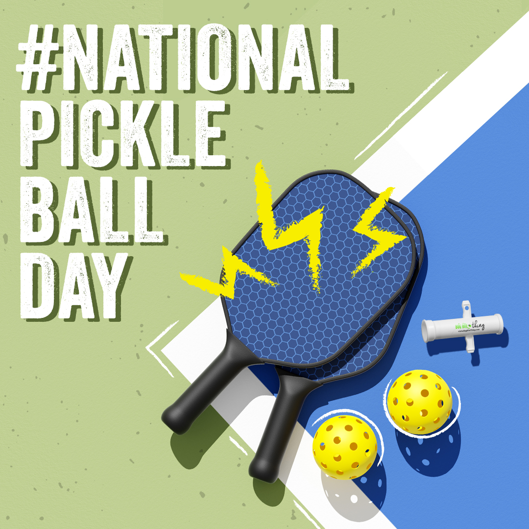 BugBiteThing's tweet photo. Happy #NationalPickleballDay! #BugBiteThing is the best companion for your upcoming pickleball tournament & games! Use our convenient keychain hole to attach it to your pickleball bag so that you can ensure instant #BugBiteRelief for you & your teammates!π¦π https://t.co/Xc689lUO7D