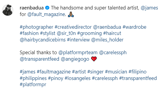 AltCareless's tweet photo. 𝓛𝓐 𝔀𝓪𝓼 𝓵𝓲𝓽! 🔥🔥🔥
𝙏𝙝𝙚 𝙝𝙖𝙣𝙙𝙨𝙤𝙢𝙚 𝙖𝙣𝙙 𝙨𝙪𝙥𝙚𝙧 𝙩𝙖𝙡𝙚𝙣𝙩𝙚𝙙 𝙖𝙧𝙩𝙞𝙨𝙩, @tellemjaye 𝙛𝙤𝙧 @FAULTMagazine. 🙏🏽
©️ Raen
#jamesreid #faultmagazine #musician #filipino #philippines #losangeles #carelessph #transparentfeed #platformpr https://t.co/uXBBN4wEmq