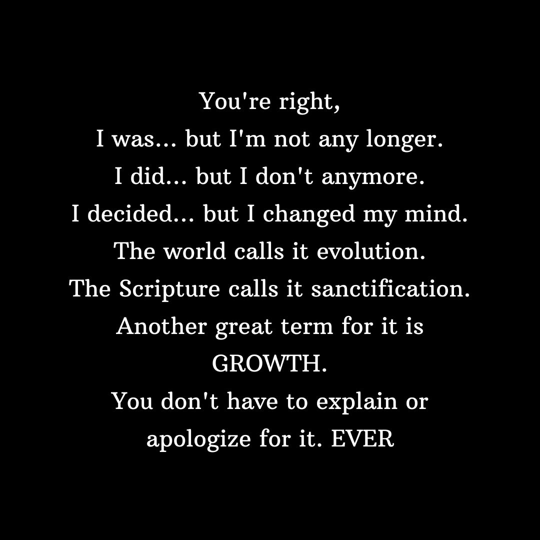 WakeupPeopIe's tweet photo. Don't be afraid to change. It's the only way to grow https://t.co/72pAeczNO6