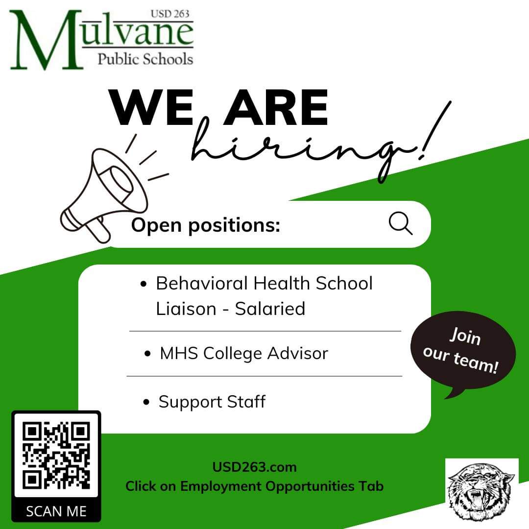 Mulvane School District USD 263 - Welcome!