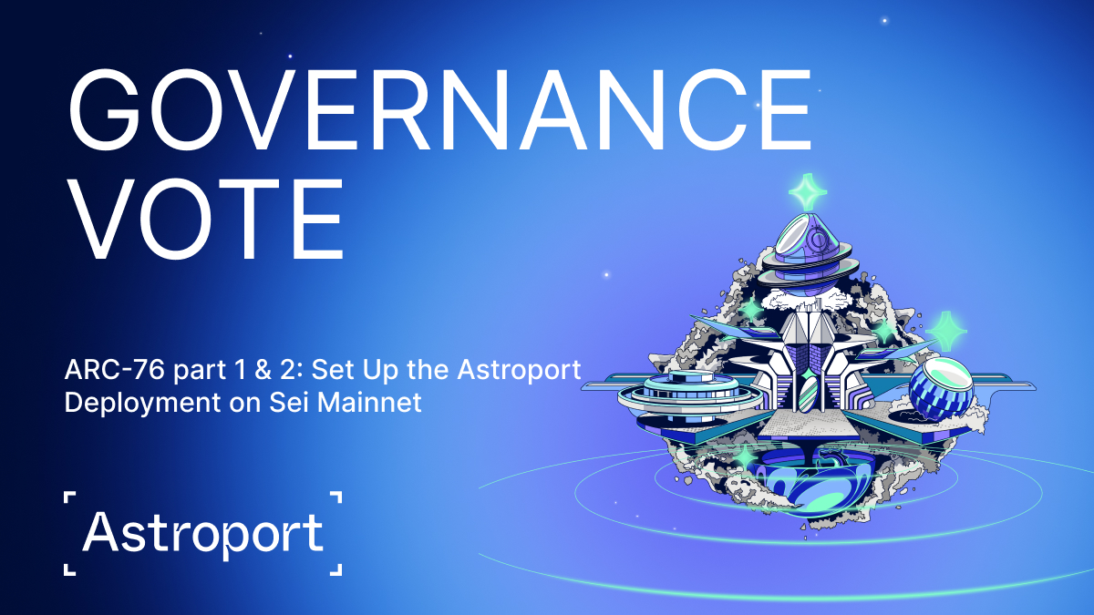astroport_fi's tweet photo. ✦ Summoning the Astral Assembly ✦

Should Astroport configure the mothership for deployment on Sei mainnet?👇🧵 https://t.co/5zsG5ZTOH4