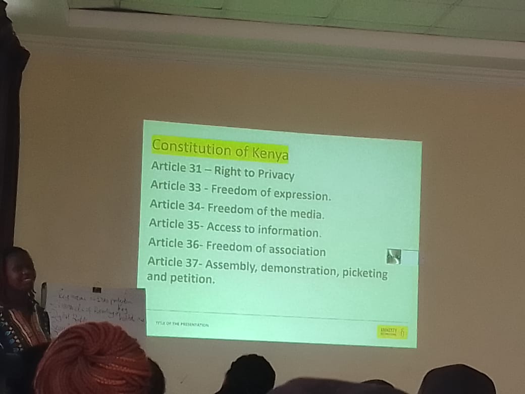 Amnesty Kisumu Circle of Conscience tweet media