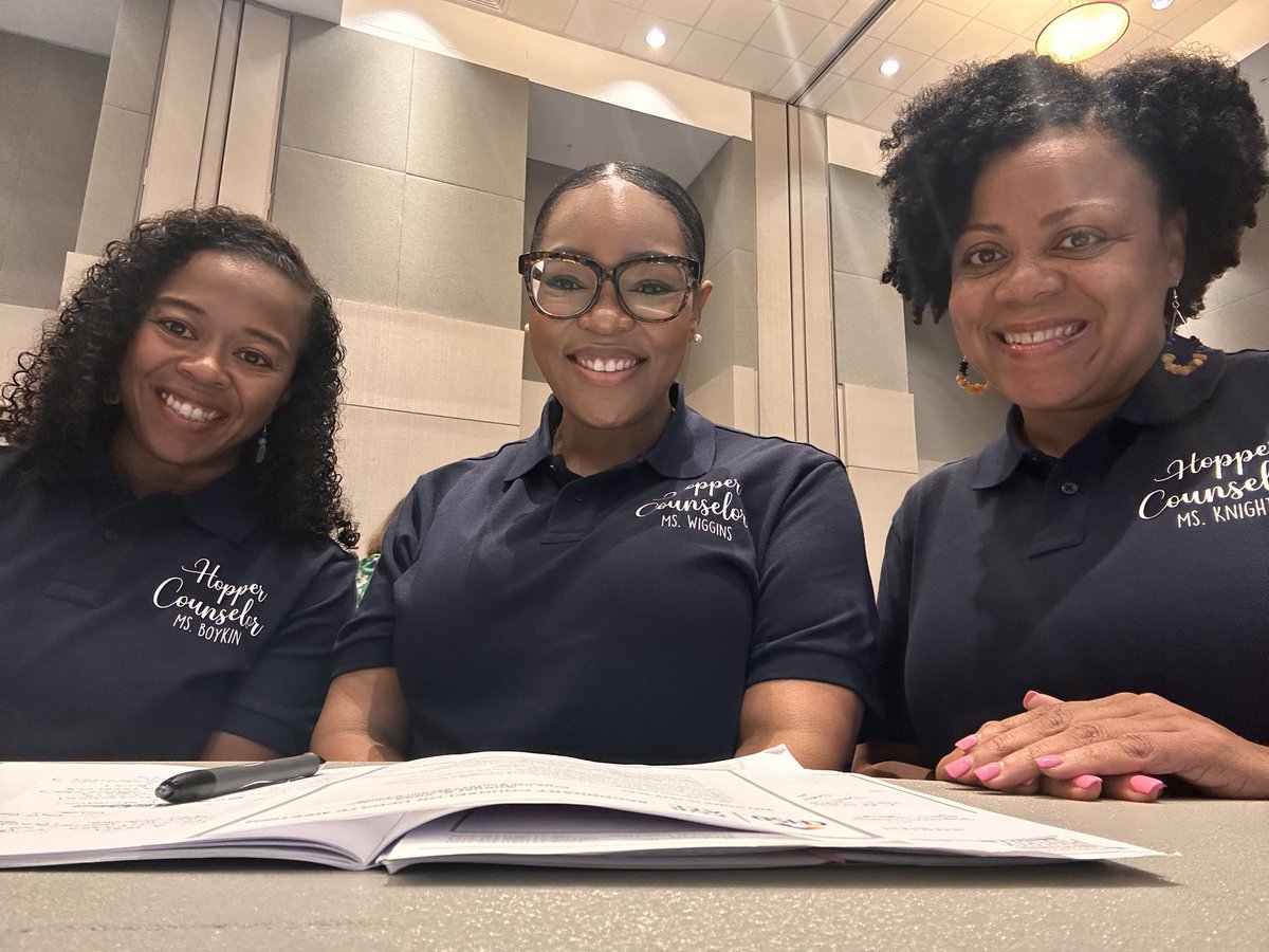HopperCounselor's tweet photo. Hopper Counselors. Focusing on the Now before the Next.
@HopperMS @CFISDCounseling @WigginsRashalyn @RoshundaKnight @alonaboykin https://t.co/QpPMdBq4NB