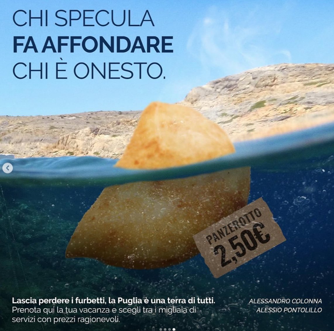 #Turismo: Alessio Pontolillo e Alessandro Colonna di <a href="/KiRweb_Agency/">kirweb</a> lanciano la campagna contro la speculazione sui prezzi in #Puglia 

#news #italia #8agosto #lecce #bari #foggia #vieste #gallipoli #vieste #otranto #alberobello #andria #polignanoamare #ostuni #taranto #salento