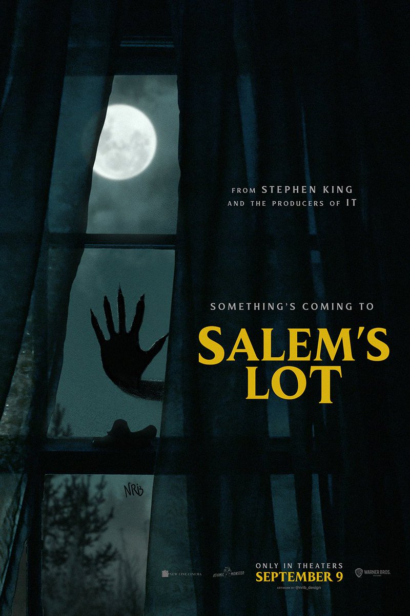 horrorlosers's tweet photo. La nueva adaptación de SALEM'S LOT producida por James Wan debería haberse estrenado hace un año, pero sigue en un limbo sin nueva información ni fechas ¿Y si demostramos a @warnerbros que queremos verla, respondiendo o compartiendo este post, para que expliquen qué está pasando? https://t.co/XUdqLkpBUz
