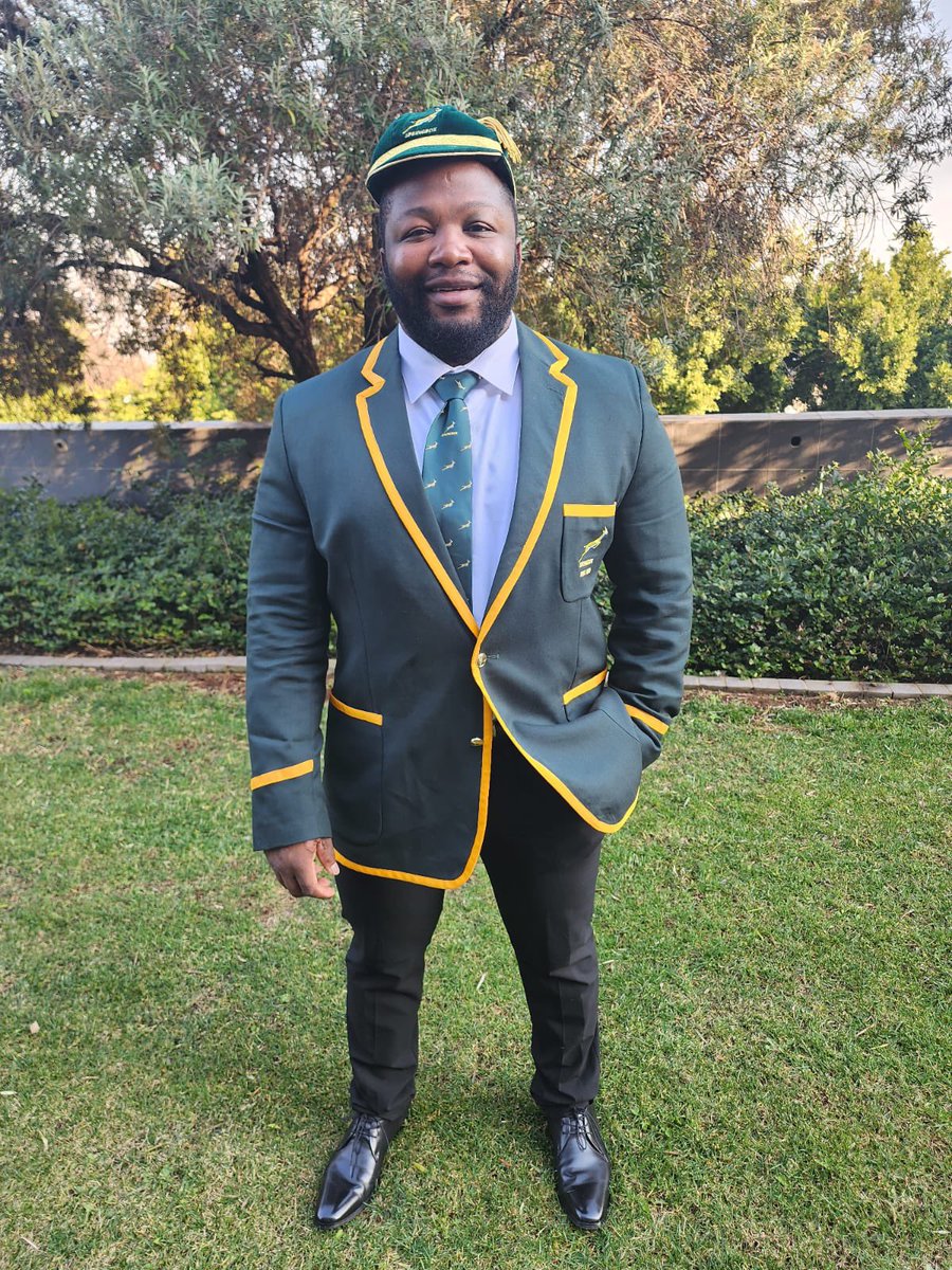 Congratulations to our Chairman @oxnche on his Debut call up for the 2023 Rugby World Cup Springbok Team ! 

We are all so proud of you ! 

🙌🏾🏟️🇫🇷🏉

#RCW2023 #OxNche #Springboks #StrongerTogether ##StrongerForever #OxKraal