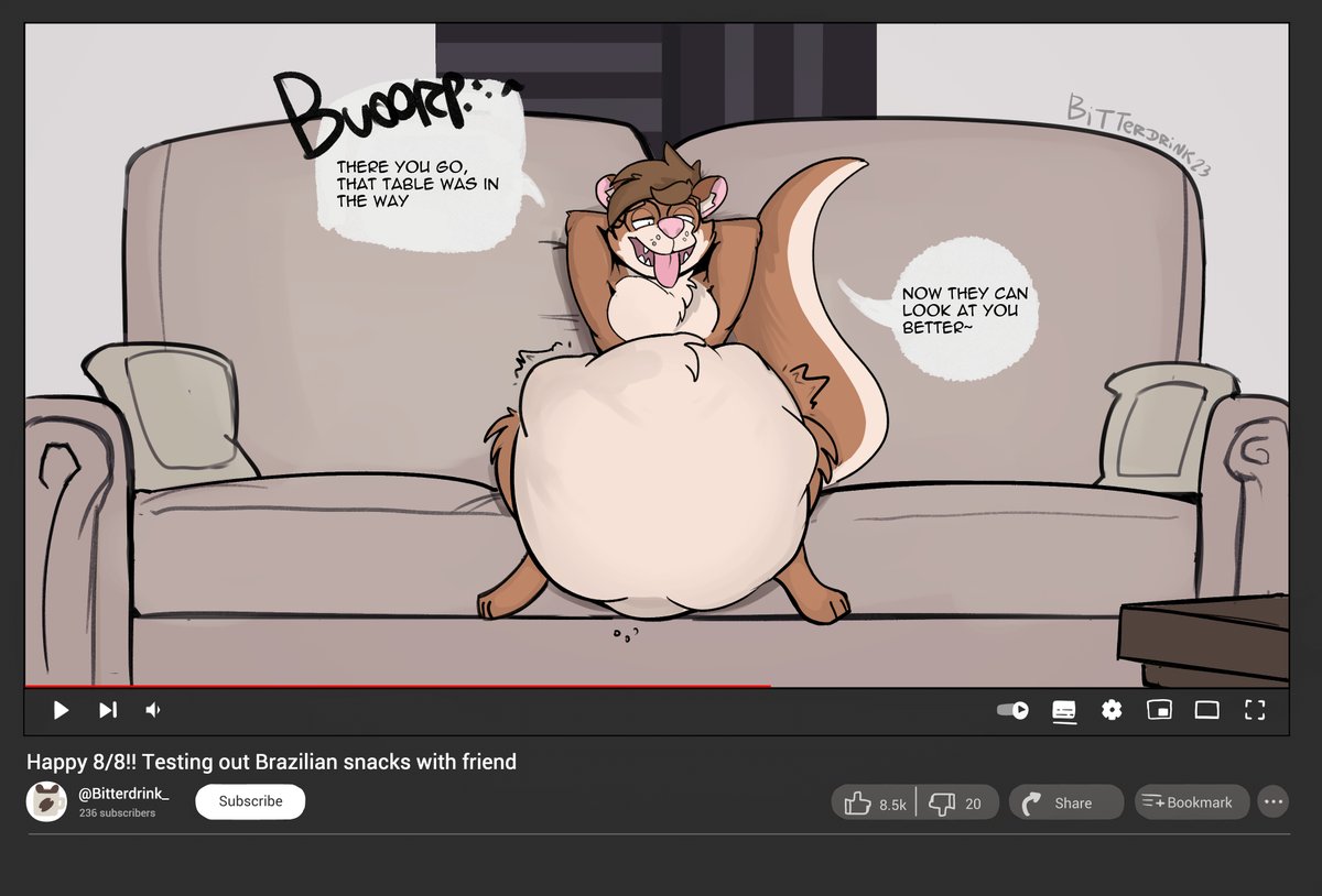 HungryBitter's tweet photo. Video mishap ft.@DrewOtter 
(Happy 8/8!) https://t.co/sCX37CXW1n