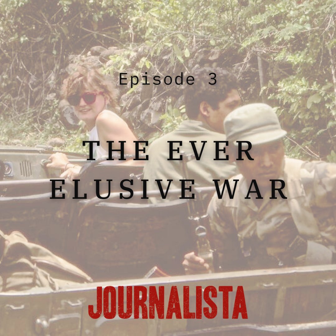journalistapod's tweet photo. Episode 3 | The Ever Elusive War: Cookie heads into the jungle looking for the war. Unfortunately... she finds it.
#applepodcast #truecrime #newandnoteworthy
https://t.co/TWgzE9Gyqk https://t.co/GukpZYNkll