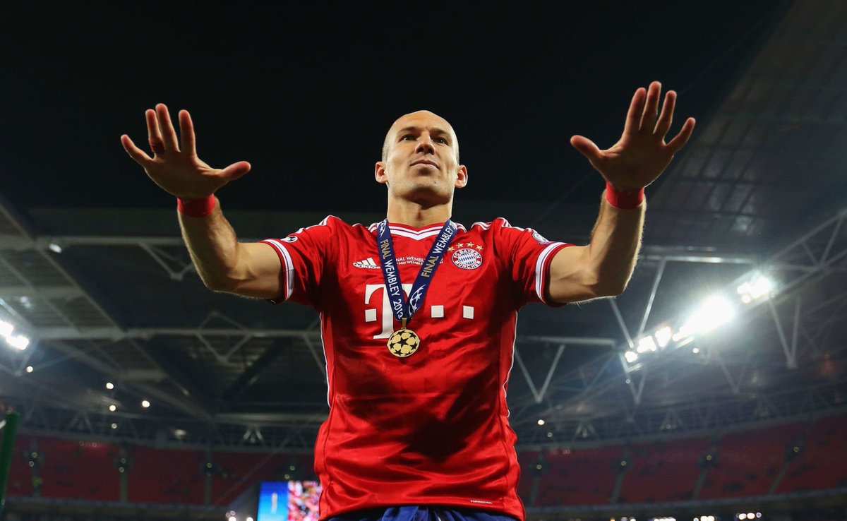 Arjen Robben v Borussia Dortmund 
UEFA Champions League Final 2013
#FCBayern