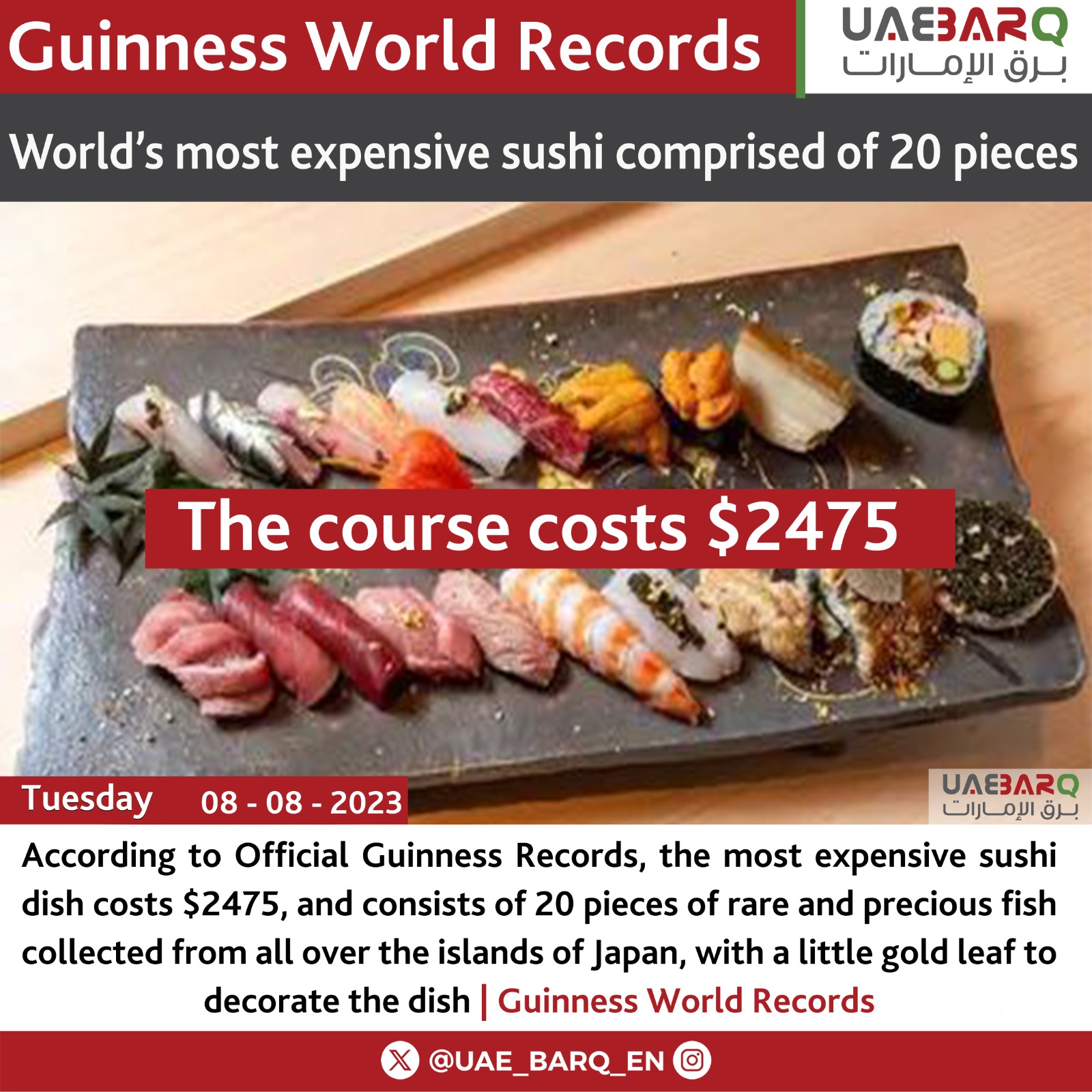 Where to Find the Most Expensive Sushi in the World
