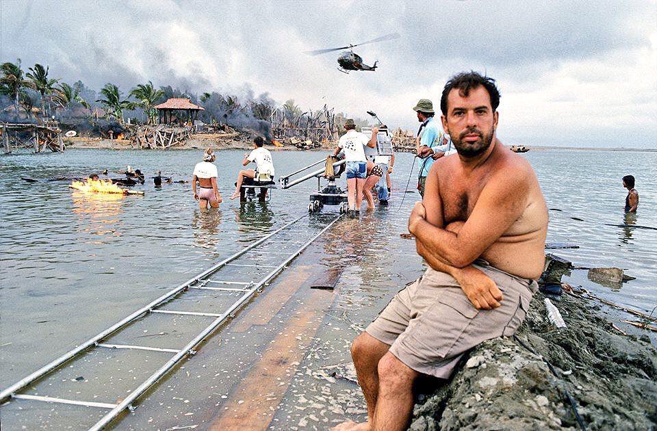 Francis Ford Coppola behind the scenes of Apocalypse Now