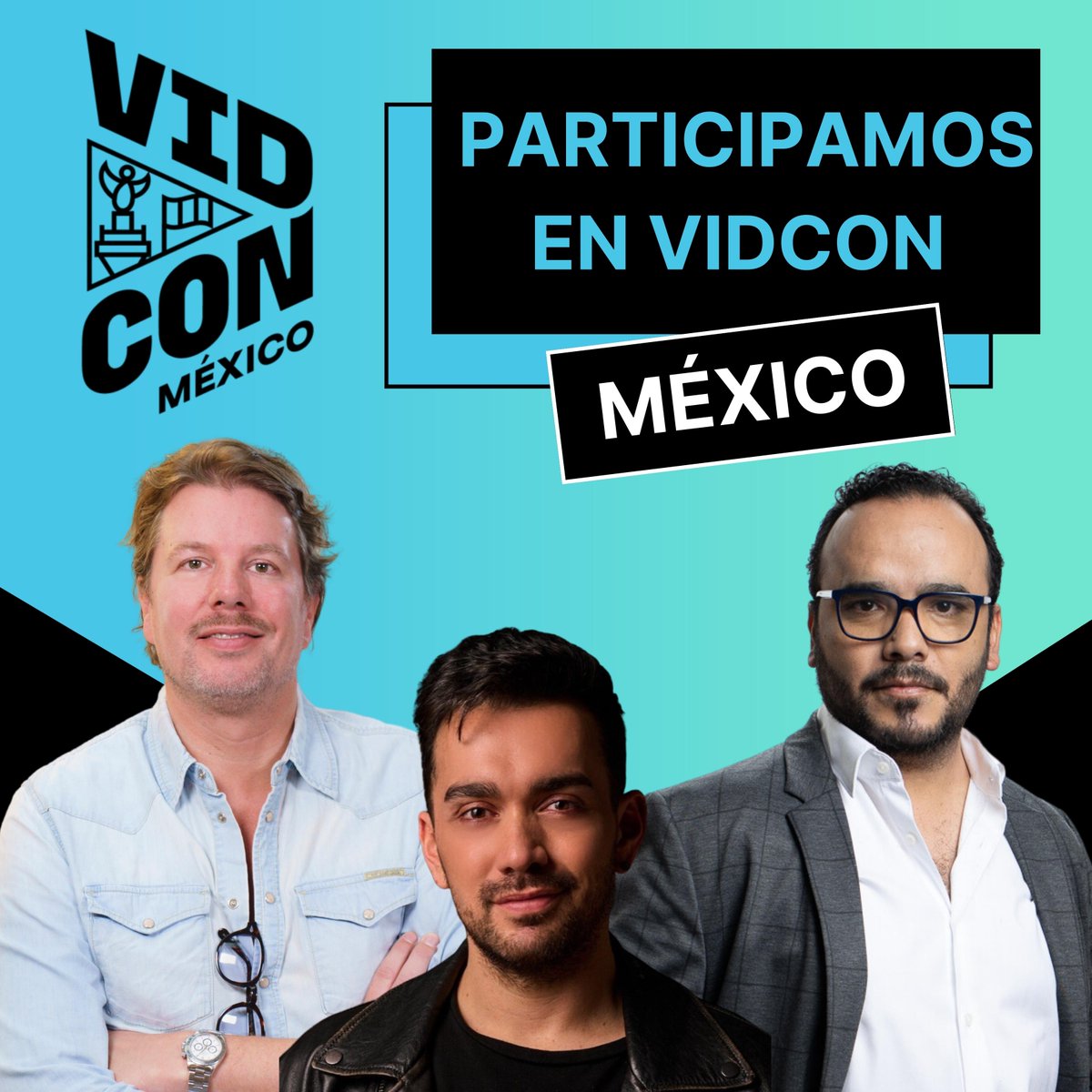 2b's tweet photo. No queda nada para celebrar el evento más importante de contenido digital en #Latinoamérica 🤩👏🏼 @VidConMexico empieza esta semana y 2btube tendrá un papel muy activo 😎✨ No te pierdas las ponencias de nuestros representantes, aquí te dejamos toda la info 👇🏼Nos vemos en México 🇲🇽