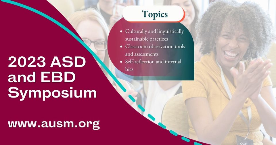AutismMN's tweet image. THIS Thursday and Friday join AuSM, @BrightWorksMN, @MnDeptEd, and @UofStThomasMN for an educator symposium on culturally and linguistically sustainable practices. ausm.org/education/work…
#AutismWorkshop #AutismSymposium #MinnesotaEducators #OngoingEducation #CEU