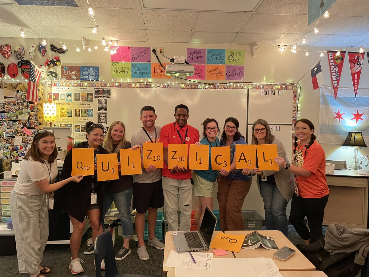 Getting Quizzical in ELA! 
#humanscrabble #jfnd