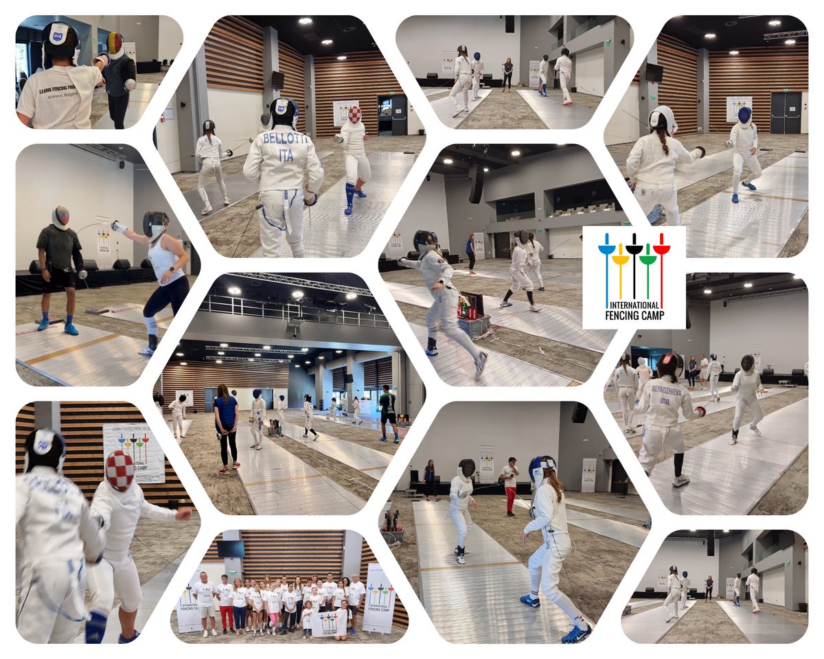 FencingCamp's tweet photo. IFC is not just an International Fencing Camp ... it is an aspirational idea!
#InternationalFencingCamp
#learnfencingfromthebest 
 #Fencing #FencingCamp 
@rubenoszki 
@FIE_fencing 
@MKFA_fencing 
@MKouzev https://t.co/vXaIqgVE7F