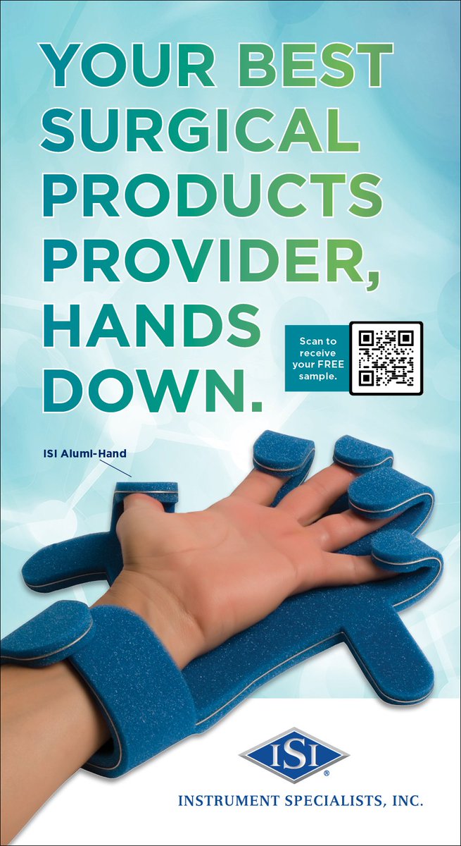 ISIsurgery's tweet photo. The Alumi-Hand is the unique, patented, ready-to-use hand immobilizer.

Large &amp; Extra-Large Sizes Available

#Sterile #Disposable #Aluminum #LeadFree #LatexFree #Xraycompatible

Visit our website for more information:
https://t.co/VeKQjcRWYD https://t.co/YqRB4Abxhw