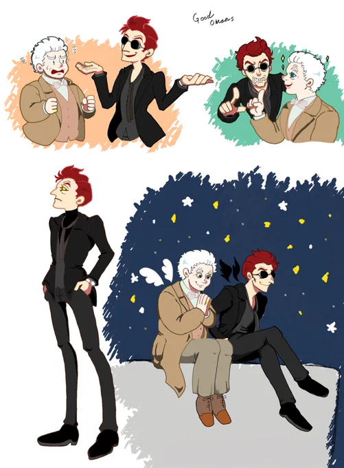 ぐおめS3まってます #GoodOmensFanArt