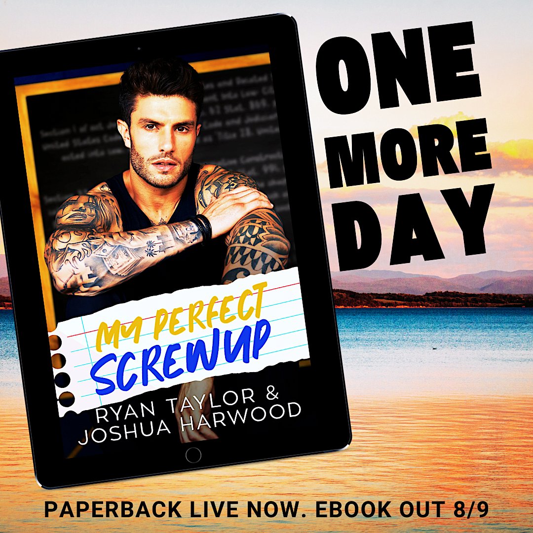 It's almost release day for MY PERFECT SCREWUP! We're so excited. Are you? Have you preordered? linktr.ee/ryan.josh MM College Romance • Found Family • Professor/Student • Age Gap • Second Chance • HEA #mmromance #gayfiction #booklovers #BooksWorthReading #LGBT #mmreads