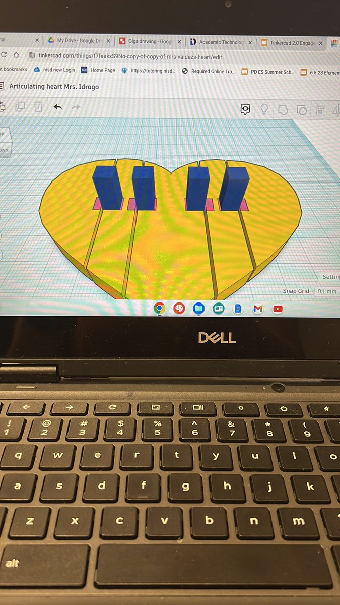 O. Idrogo (@oidrogostem) on Twitter photo Learning how to make Articulated prints on <a href="/tinkercad/">Tinkercad</a>!
Thank you <a href="/melinda_valdez1/">Melinda Valdez</a> <a href="/rosemarylara96/">Rosemary Lara ❤️</a> <a href="/TechCoachRobles/">Elizabeth Robles</a>!
Y’all are so awesome🥰!@NISDFernandez #NISDEngage Learning how to make Articulated prints on <a href="/tinkercad/">Tinkercad</a>!
Thank you <a href="/melinda_valdez1/">Melinda Valdez</a> <a href="/rosemarylara96/">Rosemary Lara ❤️</a> <a href="/TechCoachRobles/">Elizabeth Robles</a>!
Y’all are so awesome🥰!@NISDFernandez #NISDEngage
