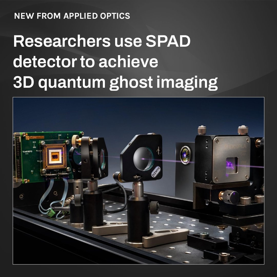 3D images acquired with #quantum ghost imaging for the first time - ow.ly/hW6750Pv1n3 This technique facilitates imaging at low light levels and ensures the objects being imaged do not have to interact with the photons used for imaging. @FraunhoferIOSB @KITKarlsruhe