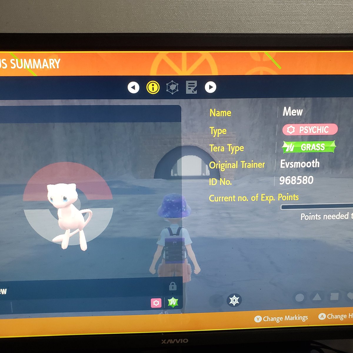 ShinyEvander's tweet photo. Only natural I get my favorite pokemon type as the Tera! #MyveryownMew #PokemonScarletViolet https://t.co/QaPZnvTVUD