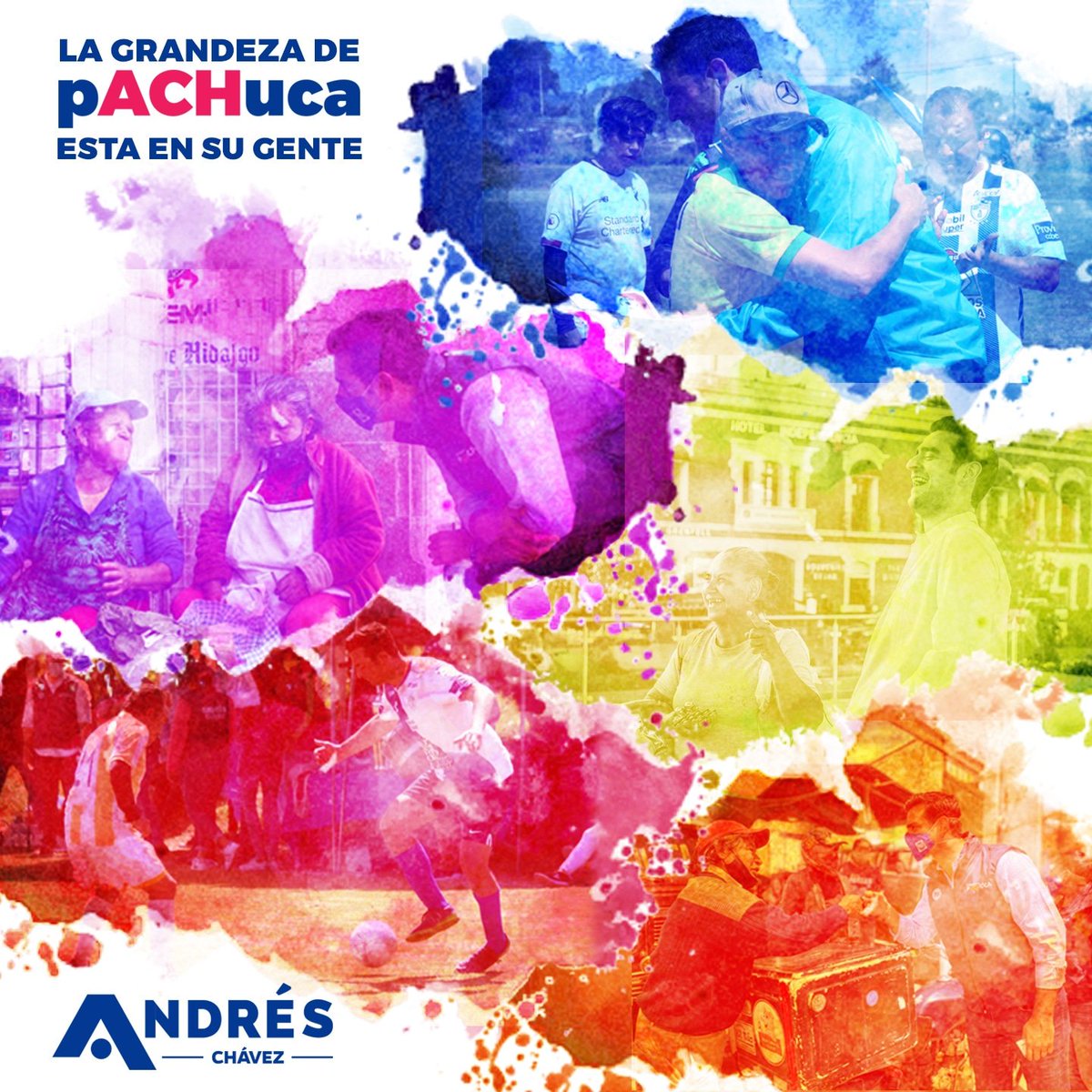 Andres_Chavez_P's tweet photo. En #pACHuca late el corazón de gente trabajadora y digna. Ha llegado el momento de construir el futuro que soñamos. Unidos transformaremos #pACHuca. 

#ClaroQueSePuede 👊💪🤝

¡Hagamoslo juntos, con determinación y pasión! 

#PachucaMiCiudad #RecorridosXlaUnidad https://t.co/guwFQeOQcu