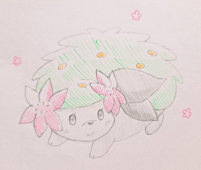 もしかして:私の描くポケモン、かわいい(自画自賛タイム)