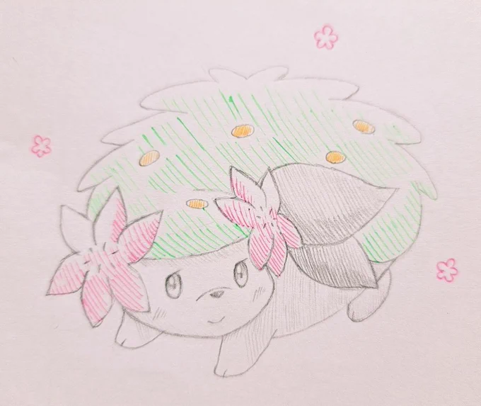 もしかして:私の描くポケモン、かわいい(自画自賛タイム)