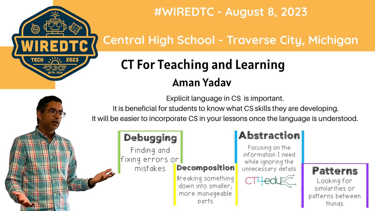 Thanks <a href="/yadavaman/">Aman Yadav</a>. Go to ct4edu.org for more practical and free computer science resources like the posters in the image below. #CT4EDU #WiredTC