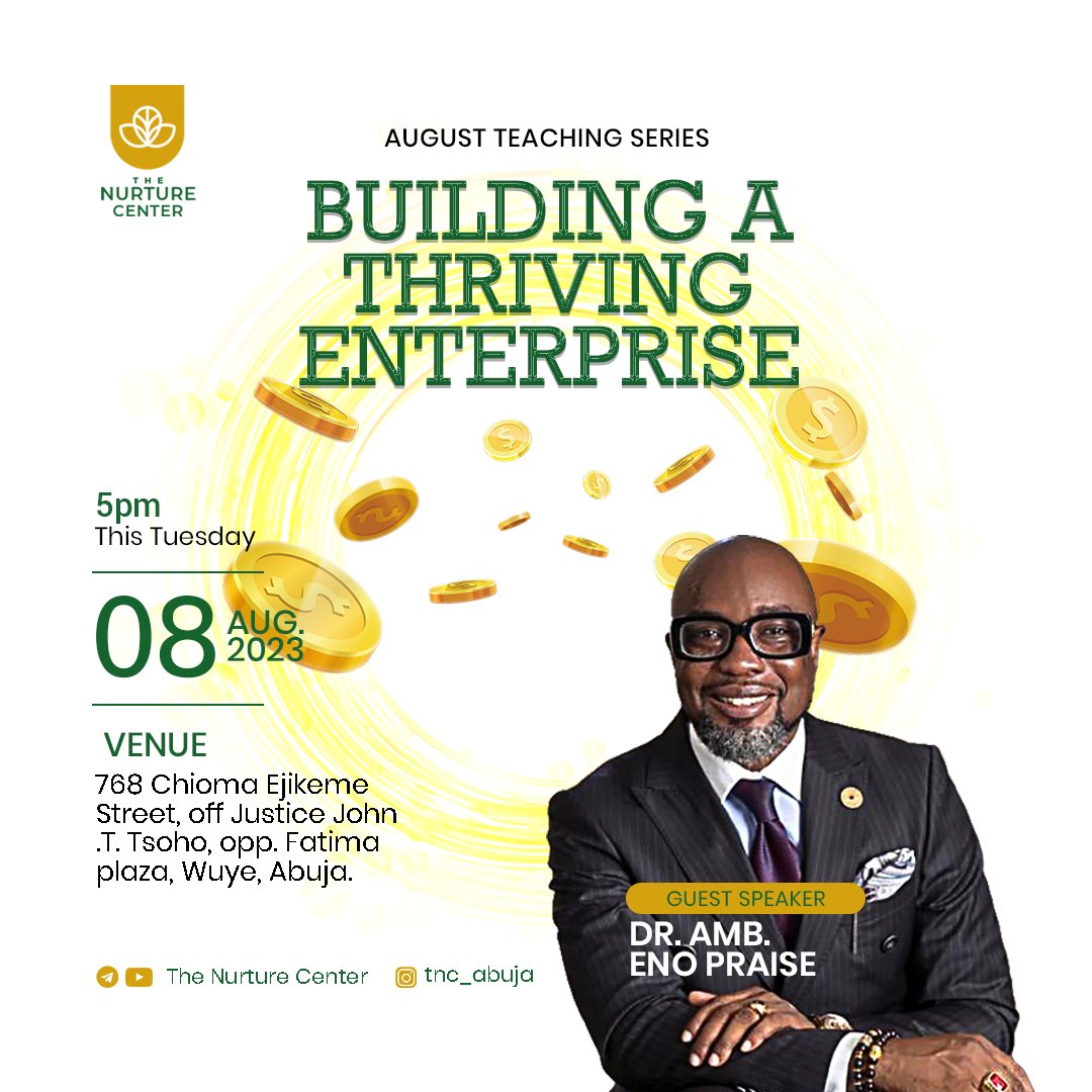iamenopraise's tweet photo. Join me as we delve into the captivating world of "Building A Thriving Enterprise."""
Discover the essential ingredients for success and strategies to overcome challenges!

#BuildingAThrivingEnterprise #BusinessSuccess #GrowthMindset #InnovationCulture #EntrepreneurshipJourney https://t.co/2kSVJvLqEr