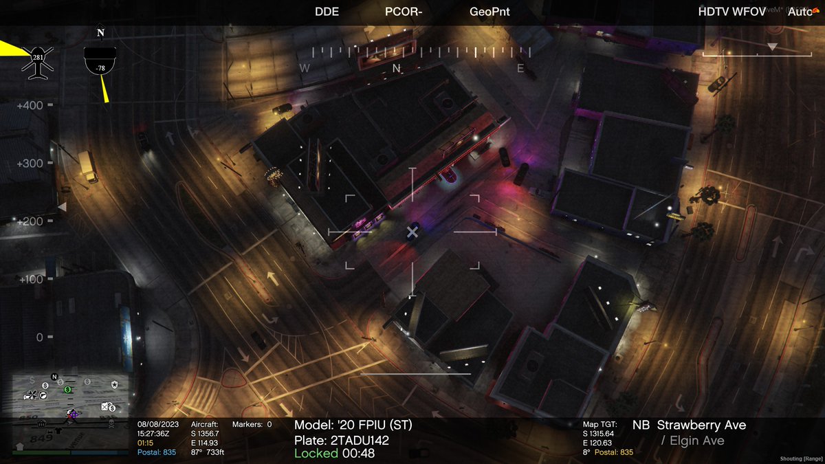 DOJRP_Updates's tweet image. LSPD Port Authority Air unit overhead of the Vanilla Unicorn providing air support as patrol officers chased a suspect inside #dojrp #portauthority