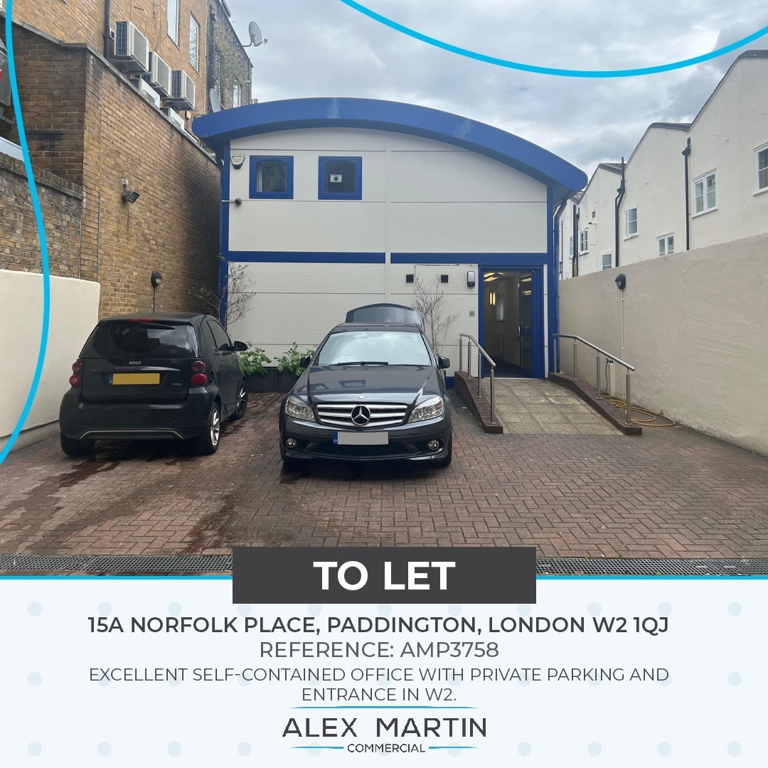AlexMartinComm's tweet photo. #ToLet: 15A Norfolk Place, #Paddington, London, W2 1QJ 📍

Alex Martin are pleased to present this excellent self-contained #Office with private parking and entrance in W2.

For more information on this property, contact our team of property experts today. 👇

📲 020 7100 2348 https://t.co/TQFO809KIP