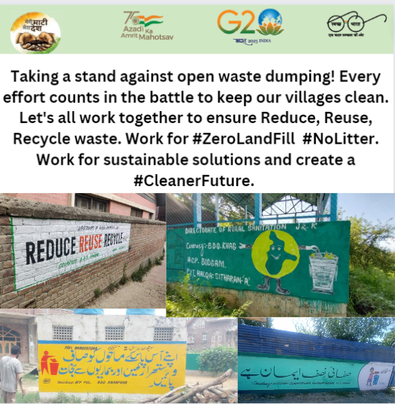 Taking a stand against open waste dumping! Every effort counts in the battle to keep our planet clean. Let's all work together to ensure #Reduce #Reuse #Recycle waste. Work for #ZeroLandfill #NoLitter. Work for sustainable solutions and create a #CleanerFuture
