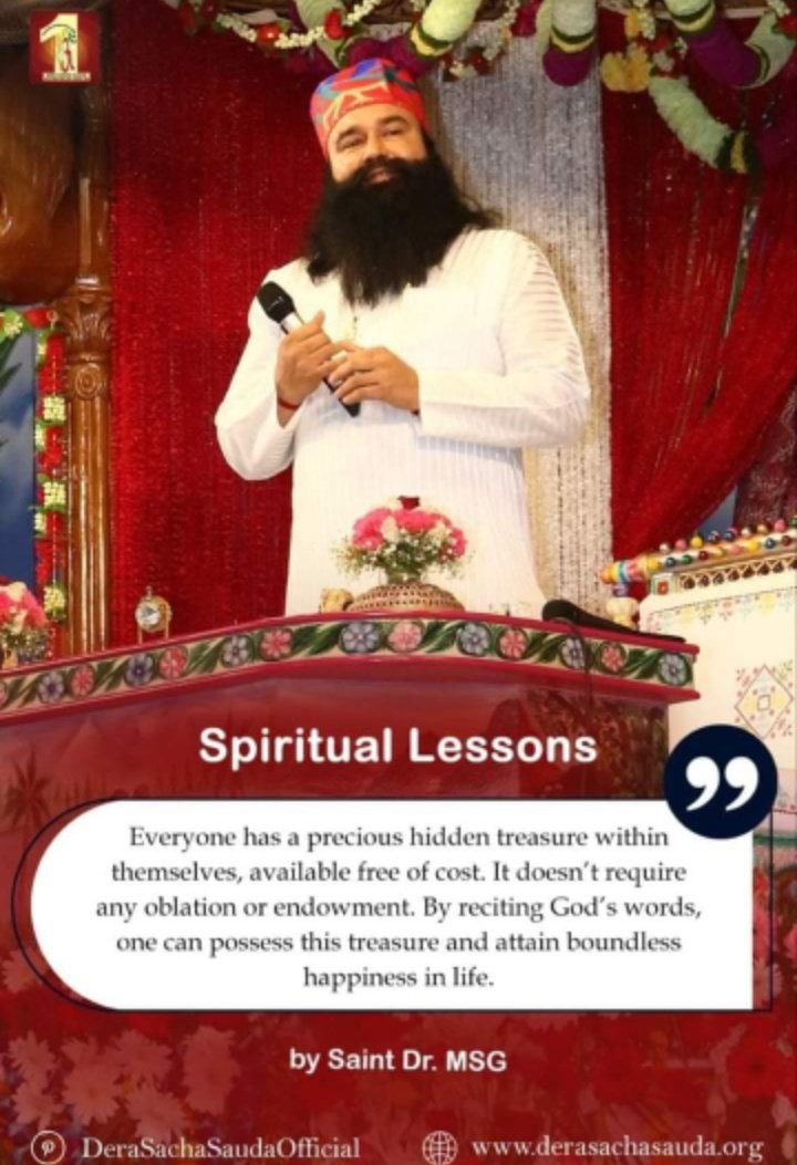 In today's time,it's essential to have good physical health and mental stability. Adapting meditation will help to attain happiness in life. Saint MSG inspires to do meditation daily to live a peaceful life.
#BeatDepression