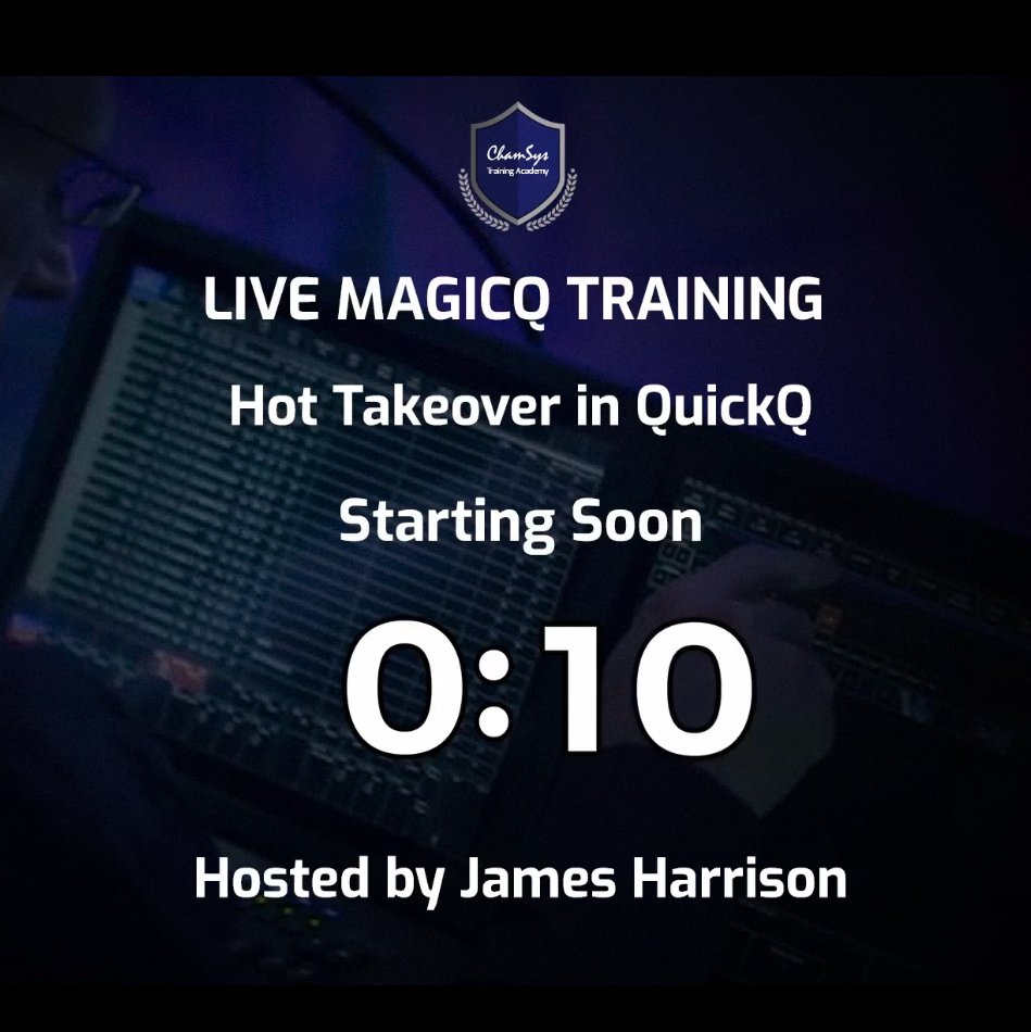 ChamSysLtd's tweet photo. 🐣 Join us for this week’s #TRAININGTUESDAY
👉 Enjoy our [MagicQ Training] playlist!
https://t.co/rAFLHpoYJ7
🔥 LIVE MagicQ Trainings added each week.

#ChamSys #MagicQ #MagicQInControl
.
#stadiumseries #compactseries
#lightingprogrammer #lightingdesign #stagelightingproduction https://t.co/ytqwgzZe7r