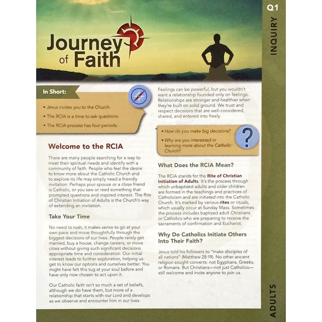 DiCarloRSC's tweet photo. Many #CatholicParishes start #RCIA Programs in #September. Now is the time to #startplanning and order the #CatecheticalResources you need from #DiCarlo! https://t.co/BGuiKgYdqk https://t.co/1w0cksfM6n