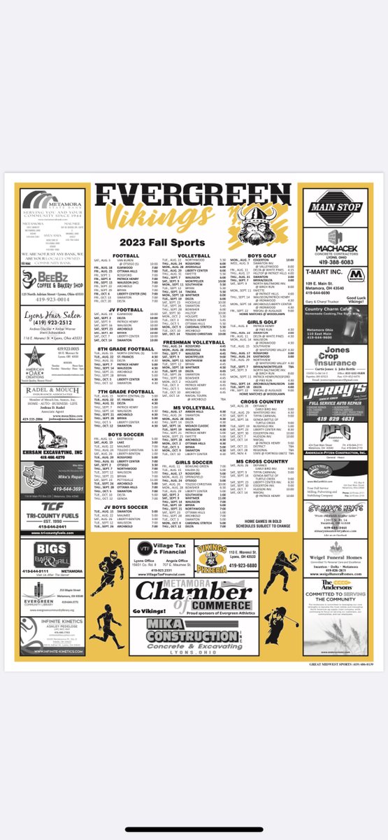 Evergreen Athletics tweet media