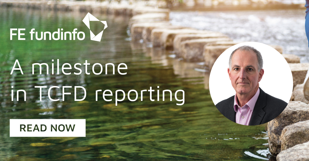 FEfundinfo's tweet photo. FE fundinfo's Regulatory Manager, Mikkel Bates, shares his thoughts on the first major milestone for large asset managers’ mandatory TCFD-aligned reporting in the UK.
Read now: https://t.co/zpEO0zdspm
#FundManagers #FundDistributors #Regulation #TCFD #ESG https://t.co/37PwiwtG9P