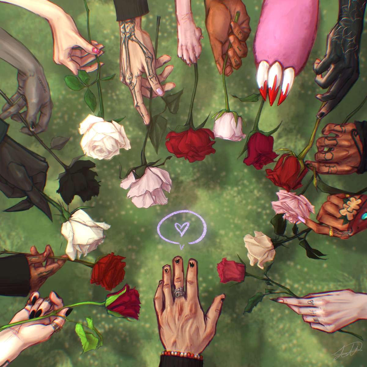 jxse_the_bean's tweet image. Roses for Corpse :)🌹
Happy Birthday boss man, I hope 26 treats you well! Thank you for being with us and sharing your work with us🖤(pls read thread for picture deets :))

#happybirthdaycorpse #corpsefanart #CORPSE #corpsetwt